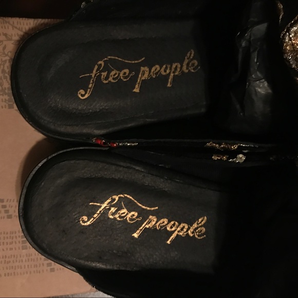FREE PEOPLE NEW AT EASE BROCADE LOAFER SOLD OUT - Picture 6 of 8